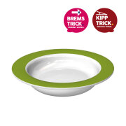 Schale grün mit Kipp-Trick, Ø 15,5 cm