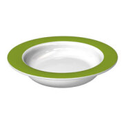 Schale grün mit Kipp-Trick, Ø 15,5 cm