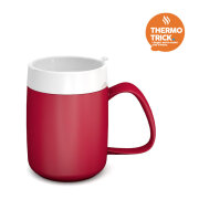 Thermobecher rot, 260 ml, inkl. unauffälligem...