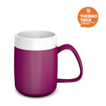 Thermobecher brombeer, 260 ml, inkl. unauffälligem Trinkdeckel