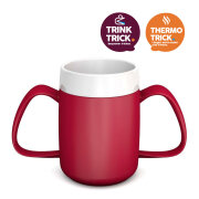 2-Henkel-Thermobecher mit Trink-Trick, 140 ml