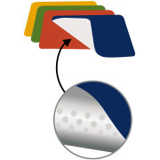 Tischset Antirutsch gelb, 40 x 28 cm