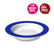 Schale blau mit Kipp-Trick, Ø 15,5 cm