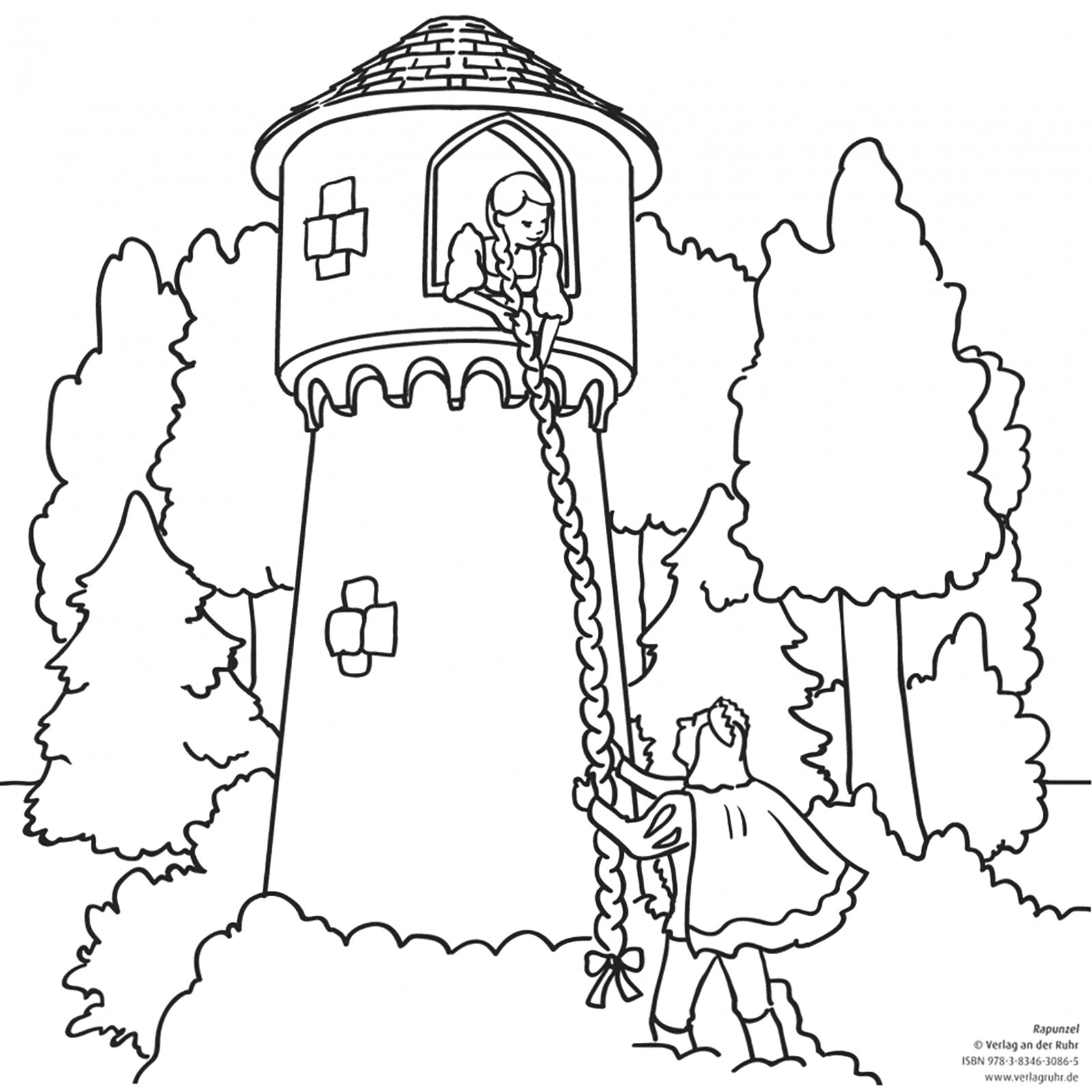 Malvorlagen 'Märchen' für Menschen mit Demenz