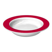 Schale rot mit Kipp-Trick, Ø 15,5 cm