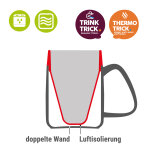 Thermobecher mit Trink-Trick, 140 ml