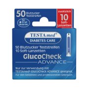 GlucoCheck Advance Blutzuckerteststreifen plus...