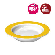 Schale gelb mit Kipp-Trick, Ø 15,5 cm