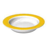 Schale gelb mit Kipp-Trick, Ø 15,5 cm