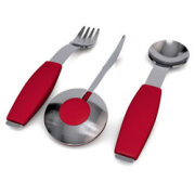 Besteck-Set, 1 Messer, 1 Gabel, 1 Löffel