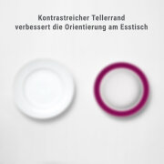 Schale brombeer mit Kipp-Trick, Ø 15,5 cm